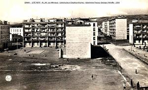 ORAN - CITE PETIT - H.L.M. LES MIMOSAS - 1956